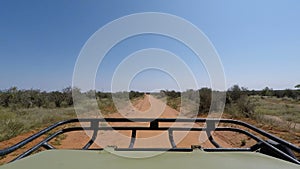 Savanna landscape in kenya