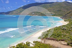 Savannah Bay in Virgin Gorda, BVI, Caribbean