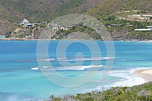 Savannah Bay in Virgin Gorda, BVI, Caribbean