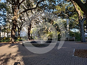 Savannah Georgia fountain