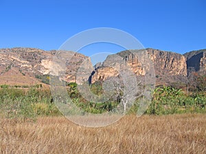 Savannah and mountains, Isalo