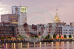 Savannah skyline photo