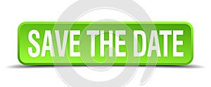 save the date button