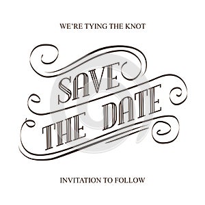 Save the Date photo