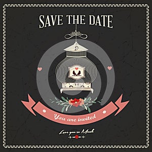 Save The Date, Wedding Invitation Card