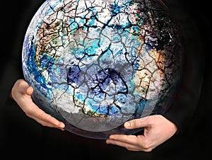 Save the Earth - conceptual picture