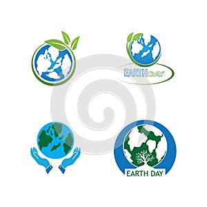 Save Earth Vector Icon Set