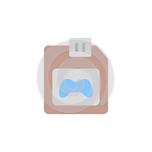 Save file, memory card icon. Simple color vector elements of video game icons for ui and ux, website or mobile application