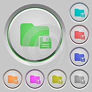 Save folder push buttons