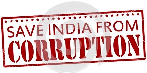 Save India from corruption