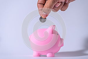 Save money and account banking for finance concept