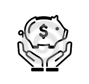 Save money vector icon illustration