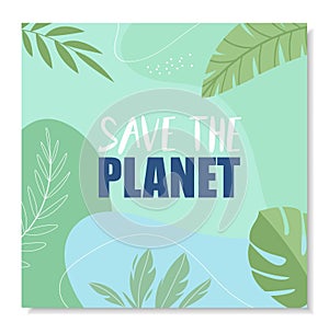 Save planet poster