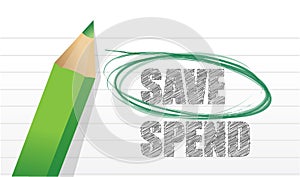 Save instead of Spend