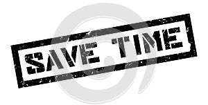 Save time rubber stamp