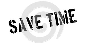 Save time rubber stamp