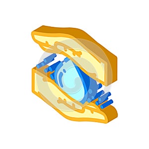 save water water saving isometric icon vector illustration photo