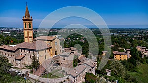 savignano sul panaro town between bologna and modena medieval fortress and church historic centre