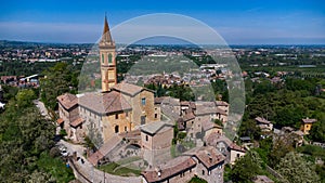 savignano sul panaro town between bologna and modena medieval fortress and church historic centre