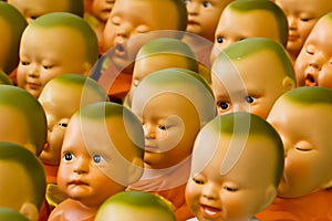 Saving doll ceramic novitiate box ,