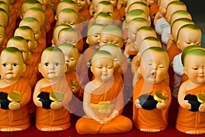 Saving doll ceramic novitiate box ,