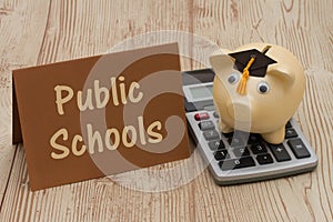 Saving on education by attending public schools