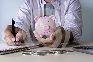 saving for finance accounting Young is saving manage money investment