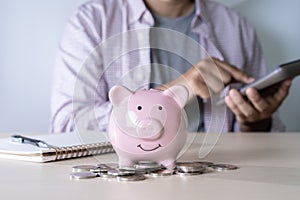 saving for finance accounting Young is saving manage money investment