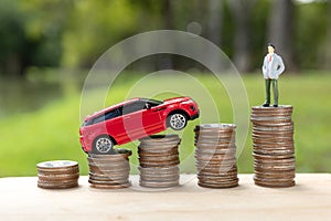 Saving money for car or trade car for cash,