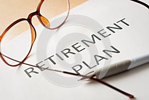 Saving money for retirement plan