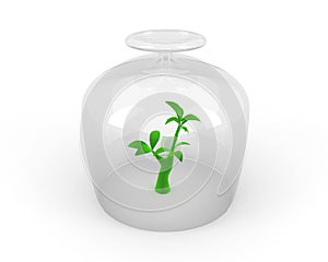 Saving nature concept