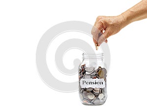 Saving for pension