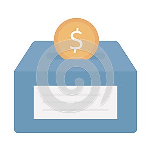 Savingflat vector icon which can easily modify or edit