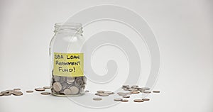Savings Jar for SBA Loan Repayment photo