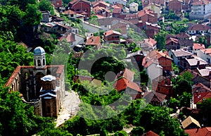 Savior Church, Prizren, ruins.