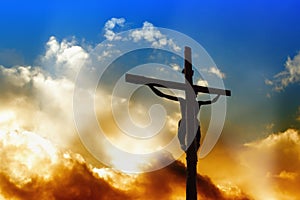 Savior on the Cross photo