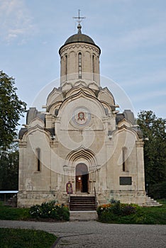 Savior Spassky Cathedral, the katholikon 1420s in Andronikov Monastery of Saviour 1357, Moscow, Russia