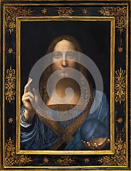 Leonardo Da Vinci 'Salvator Mundi