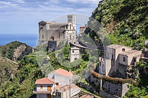 Savoca town on Sicily Island