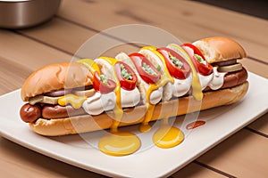 Savor the Flavor: Gourmet Hot Dog Delight