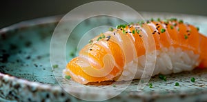 Savor the Flavor of Japan with Salmon Sushi Rolls and Roe Decadence, Menu Restaurant
