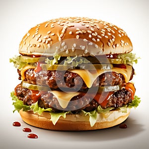 Savor the Flavor - Juicy Gourmet Burger Delight