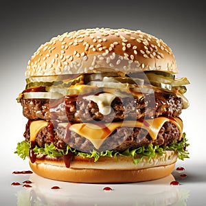 Savor the Flavor - Juicy Gourmet Burger Delight