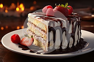 Savor the heavenly delight of New York cheesecake, a blissful culinary masterpiece