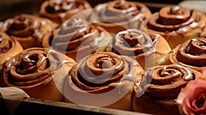 Savor the sweetness of freshly baked cinnamon rolls