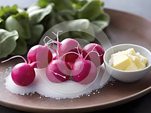 Savoring Simplicity. Radishes with Butter and Salt Delight