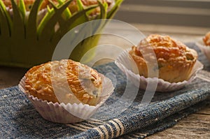 Savory muffin