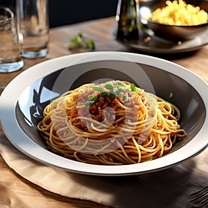 Savory Spaghetti Dish: A Delicious Italian Culinary Masterpiece Awaits You