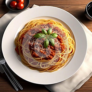 Savory Spaghetti Dish: A Delicious Italian Culinary Masterpiece Awaits You