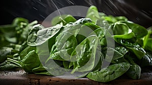Savory Spinach Stills photo